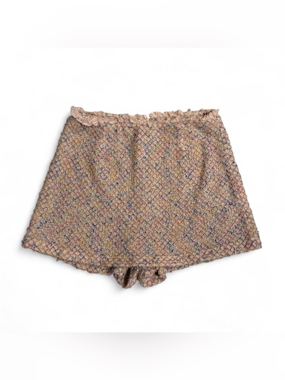 Bloomingdales Aqua tweed skort